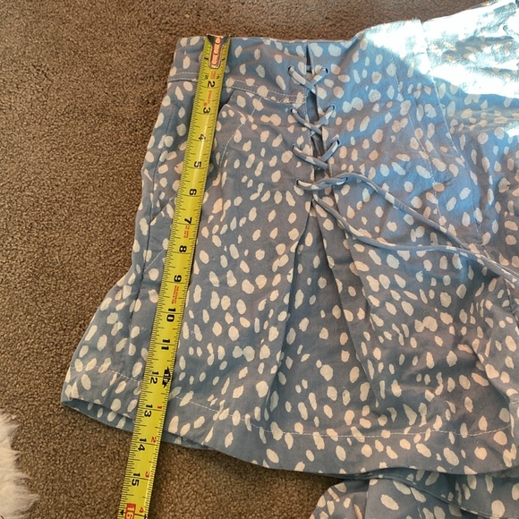 NWOT! Free People Bennett Printed Top and Shorts Matching Set. Size 10 - Picture 9 of 10